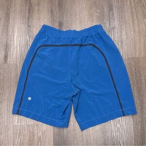 Lululemon Run Response Shorts Mens Small Lakemont Blue READ